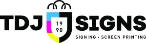 TDJ Signs logo